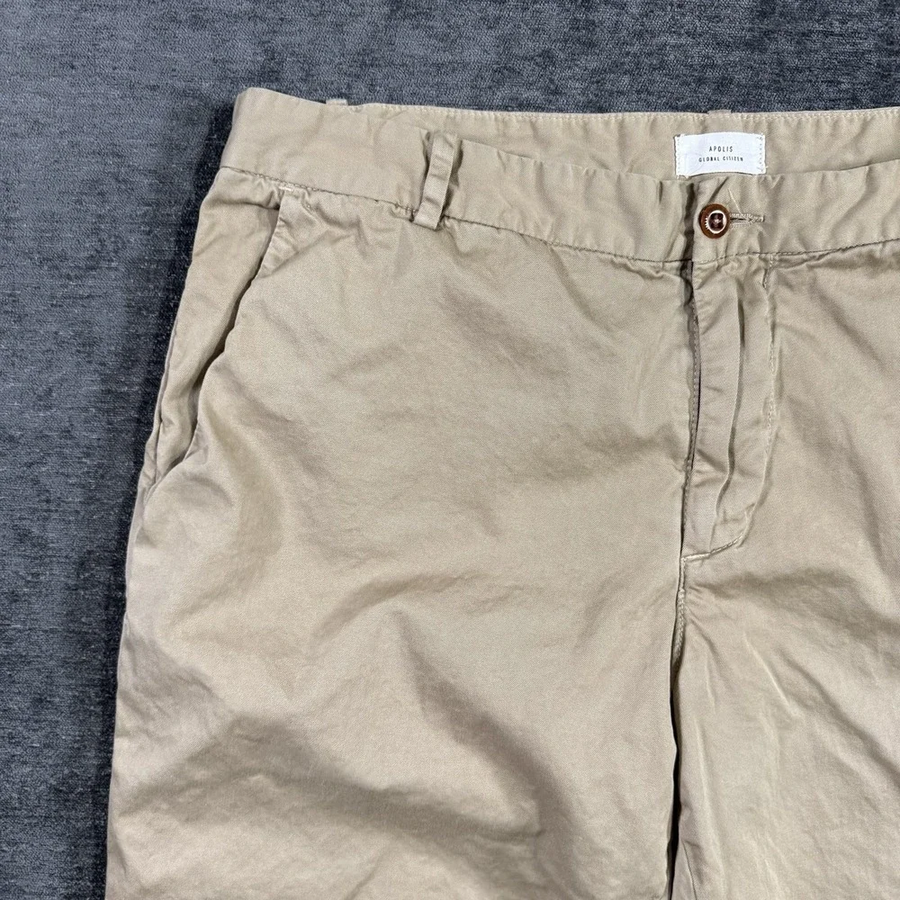 Apolis Global Citizen Utility Chino Pants Mens Size 34 Straight‎ Leg Made In USA